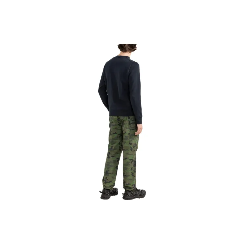 STONE ISLAND Compass appliqué Cotton Sweatshirt-2