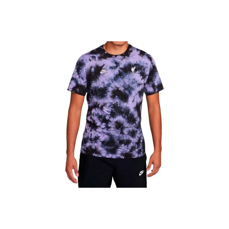 Nike Liverpool F.C. Essential T-Shirt Men's Space Purple-4