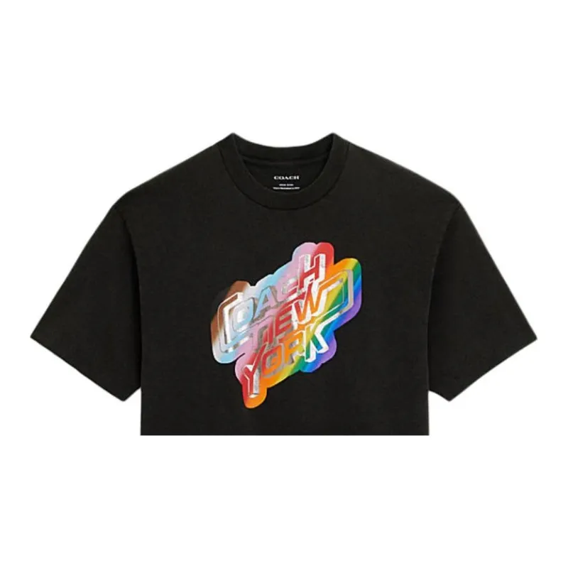 COACH T Shirts Men Black-4