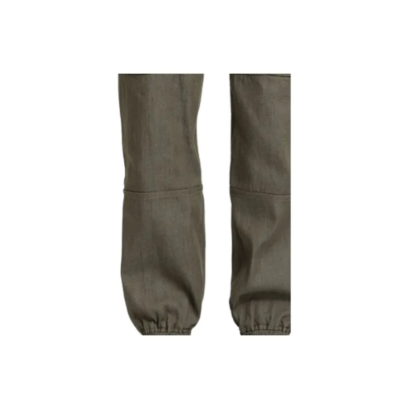 Alexander McQueen Panelled Design Mid Rise Cargo Trousers-5
