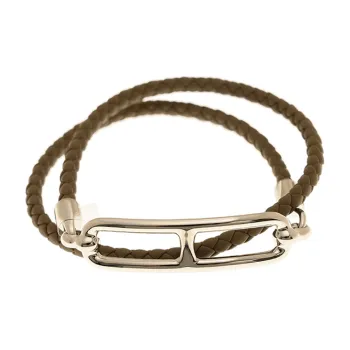 HERMES Roulis Bracelets Women's Umber
