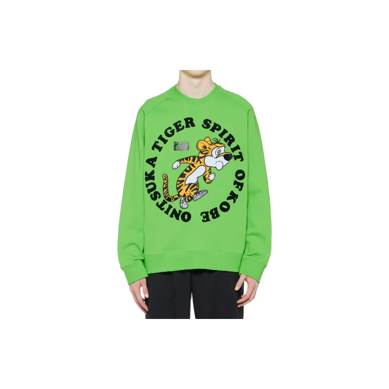 Onitsuka Tiger Sweatshirt Unisex Green-2