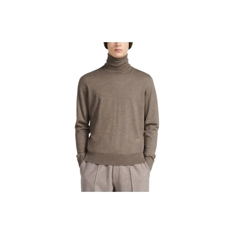 DIOR Cashmere Sweaters Men Brown-2