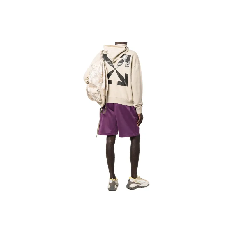 OFF WHITE Caravaggio Saint Jerome Writing Arrows Oversized Hoodie-2