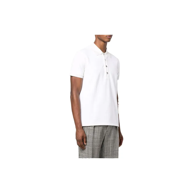 BALMAIN Polo Shirts Men White-3