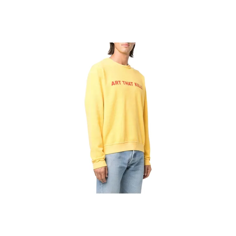 Gallery Dept. Sweatshirts Unisex Yellow-3