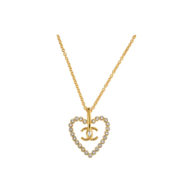CHANEL Necklaces Women's Gold-0