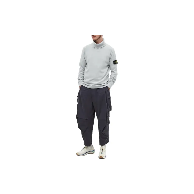 STONE ISLAND Sweaters Men Gray-1