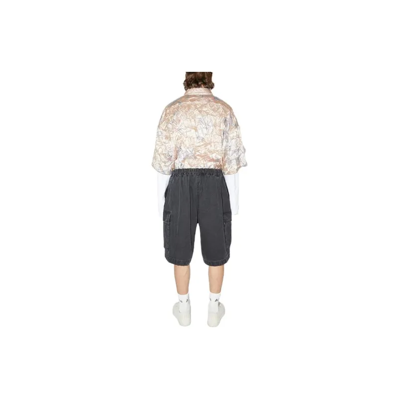 Acne Studios Cargo Shorts Men Black-1
