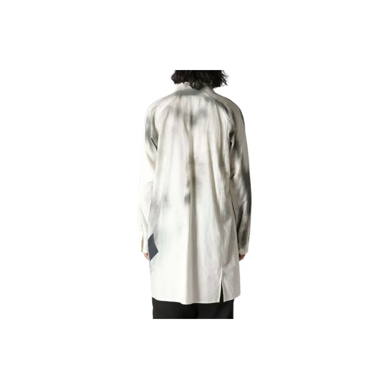 Yohji Yamamoto SS24 Shirt Men's White X Black-4