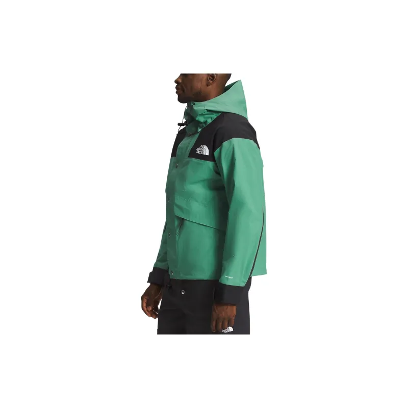 THE NORTH FACE 1986 Series Water Resistant Windproof Wear Resistant Warm Windbreaker Jacket Men's Green Black-3