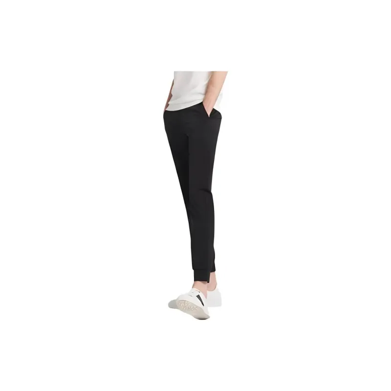 Yiwen Casual Pants Men Black-3