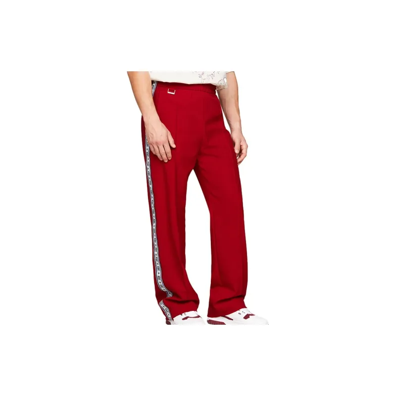 Tommy Hilfiger x CLOT Casual Pants Unisex Red-2