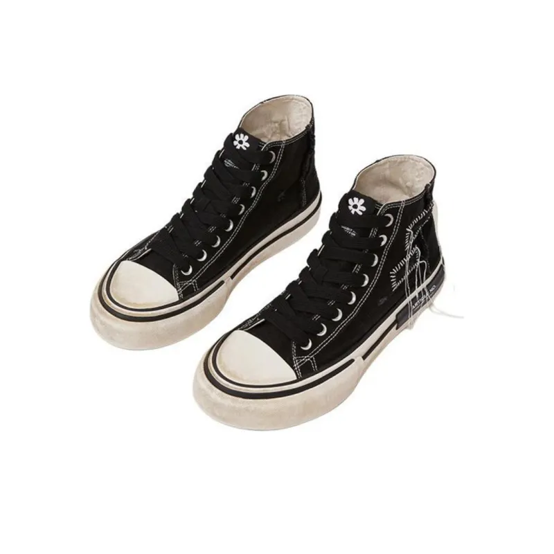 ARTICLE NO. High Top Canvas Shoes Unisex-1