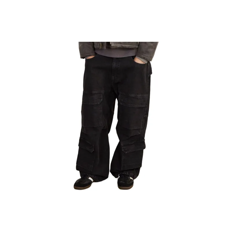 Beams Jeans Men Black-2