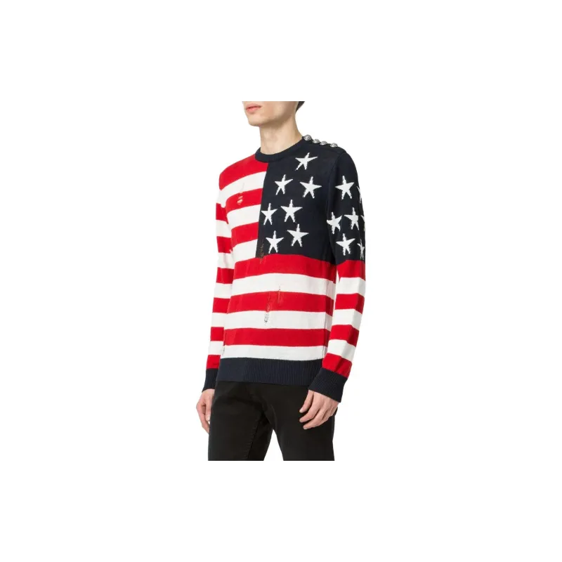 BALMAIN T-Shirts Men Multicolor-3