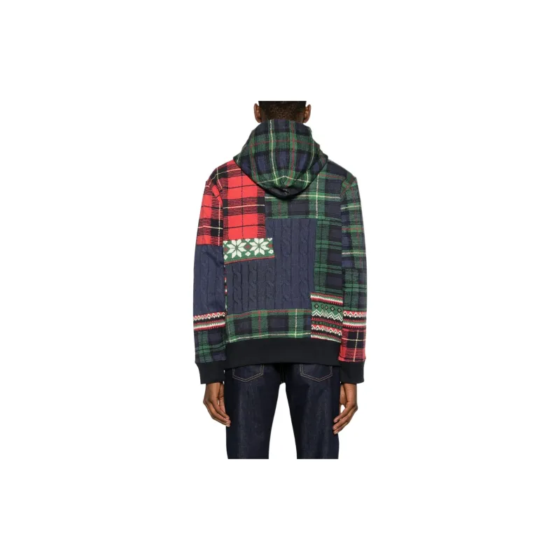 Polo Ralph Lauren Patchwork Cotton Hooded Jacket-2