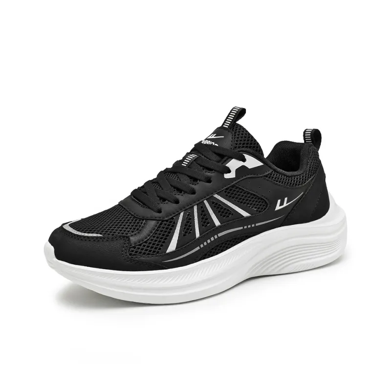 Warrior Wear resistant Lightweight Breathable And Non slip. Low Top Training Running Shoes Men's Black-2