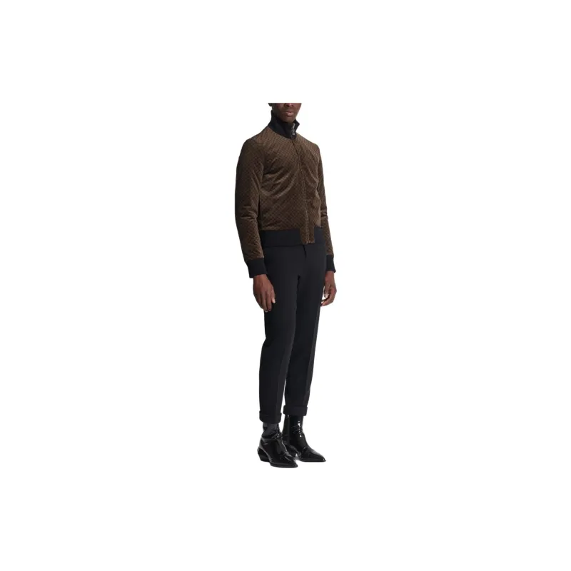 BALMAIN Reversible Mini Monogram Bomber Jacket-3