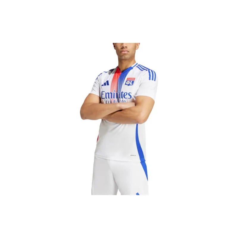 Adidas Free Shipping With AdiClub Olympique Lyonnais 24/25 Home Jersey-2