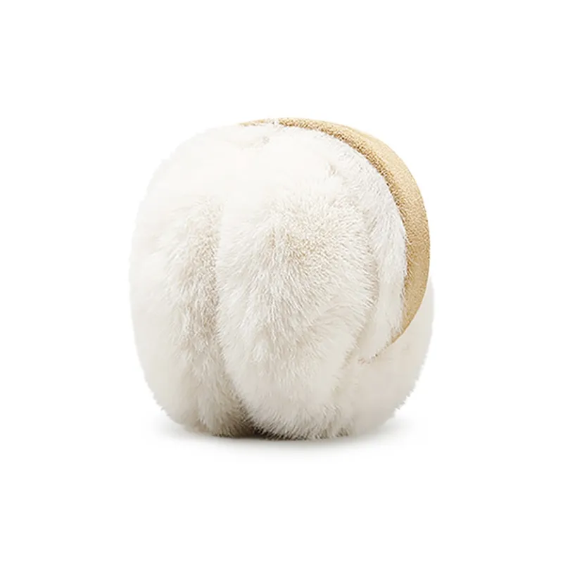 BAIJUAN Plush Earmuffs Unisex Couple's-2
