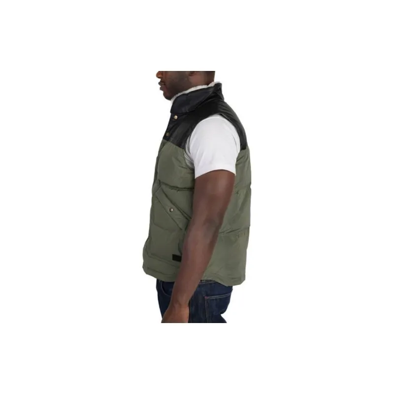 Adidas Vests Men Olive Green-4