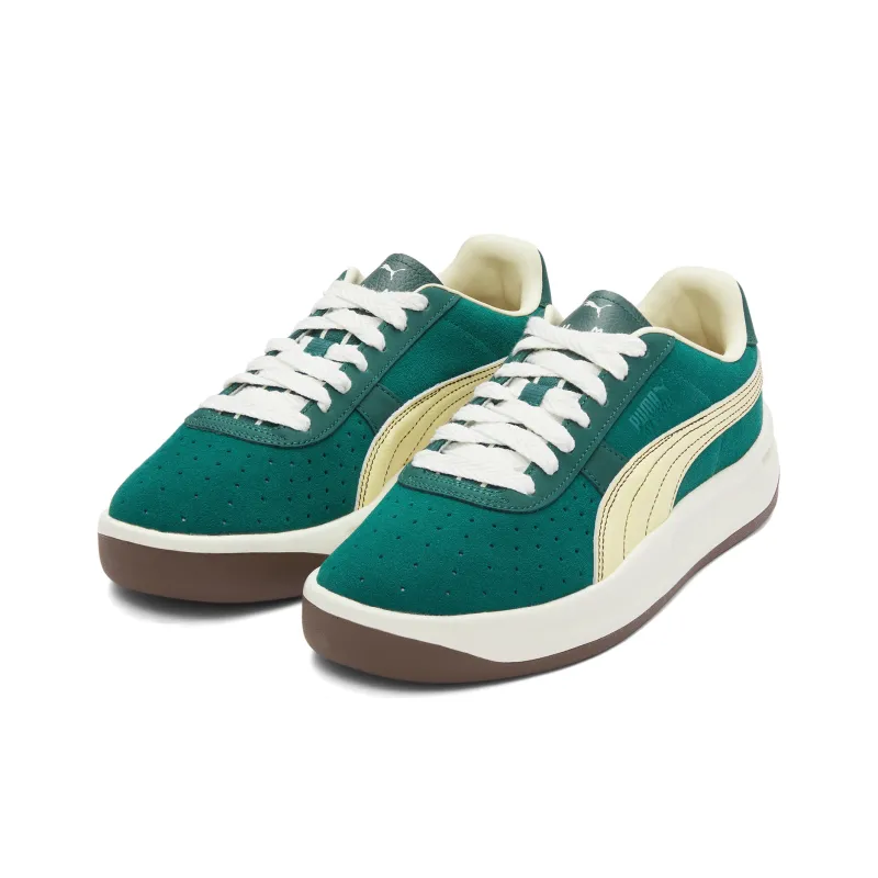 PUMA GV Special Non slip Lightweight Low Top Skateboard Shoes Men's White Green-3