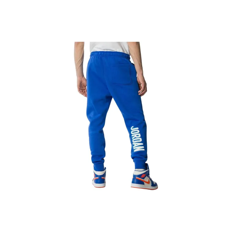 JORDAN Flight MVP Knitted Sweatpants Men Royal Blue-4