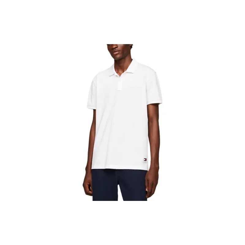 Tommy Hilfiger Polo Shirt Men's White-1