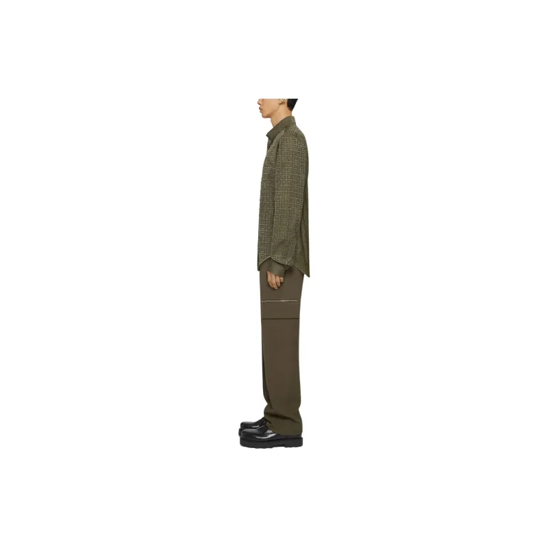 Givenchy SS24 Shirt Men's Green-3