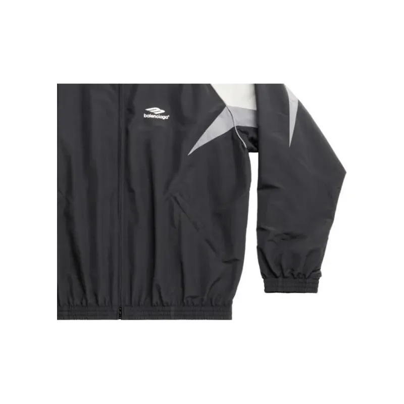Balenciaga Jackets Men Black-5