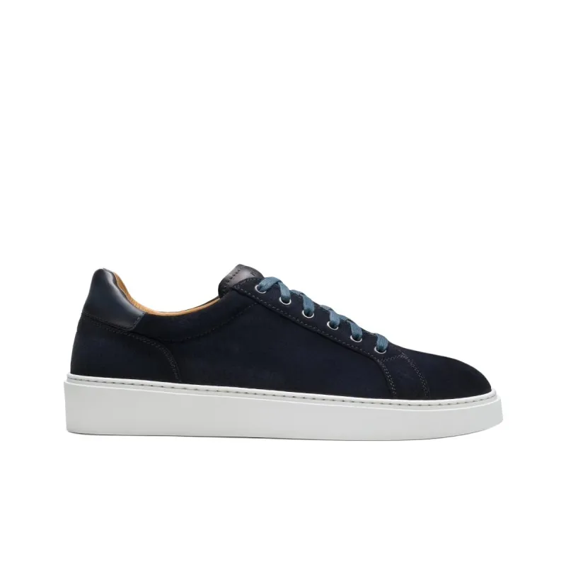 Magnanni Low-Top Skateboard Shoes Men's Blue-1