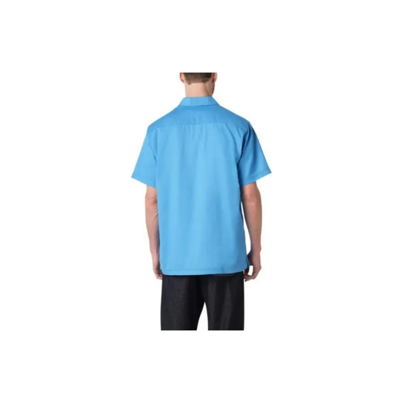 Dickies Madras Short Sleeve Work Shirt Shirt Men's Blue-2