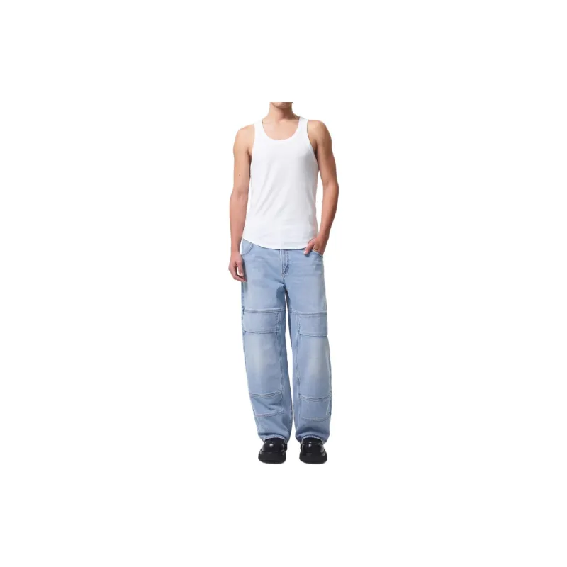 AGOLDE SS24 Tank Tops Men's White-1