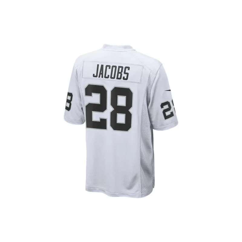Nike NFL Oakland Raiders Football Away Game Jersey T Shirt Men's White-1