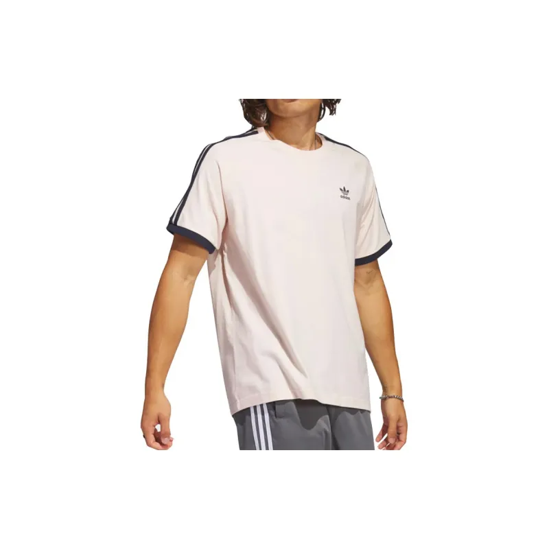 Adidas Originals SST 3 STRIPES T Shirt Men's Quartz Color-2