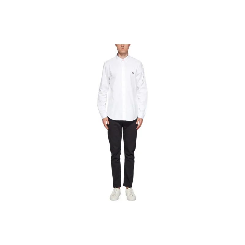 Paul Smith Zebra Patch Long Sleeved Shirt-1
