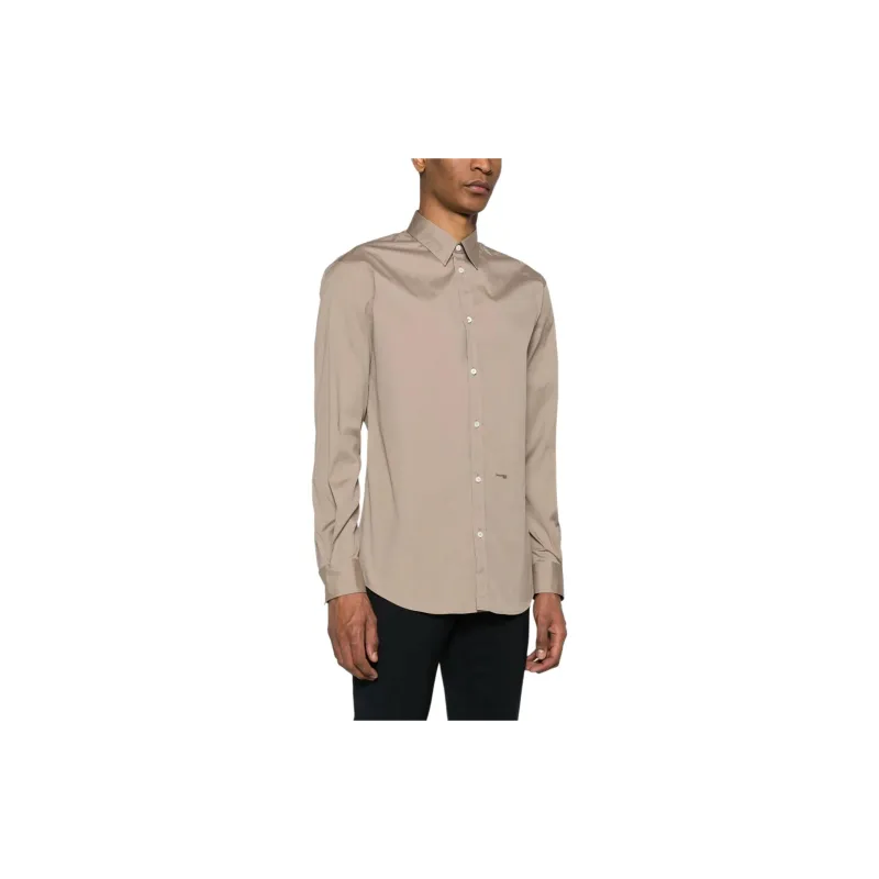 Dsquared2 Logo Printed Long Sleeved Shirt-4