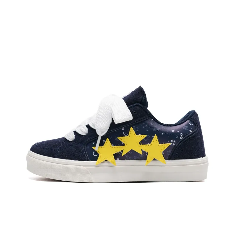 ALI THE FOX Slip Resistant, Abrasion Resistant, Lightweight Low Top Skateboard Shoes Unisex Box Included-1