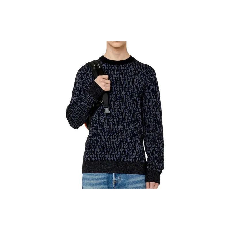 DIESEL Sweaters Men Black-2