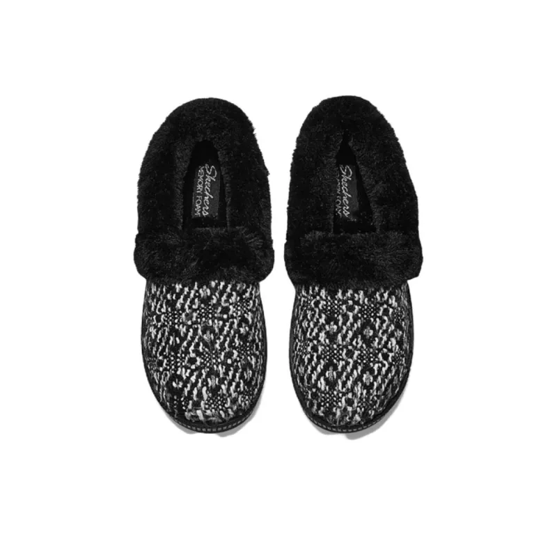 Skechers Modern Comfort Anti Slip Wear Resistant Low Top Casual Shoes Women's Black-1