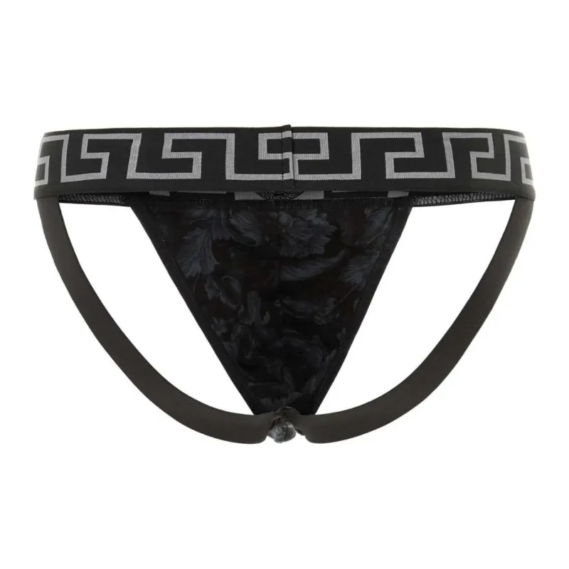 VERSACE Barocco Printed Jockstrap-1