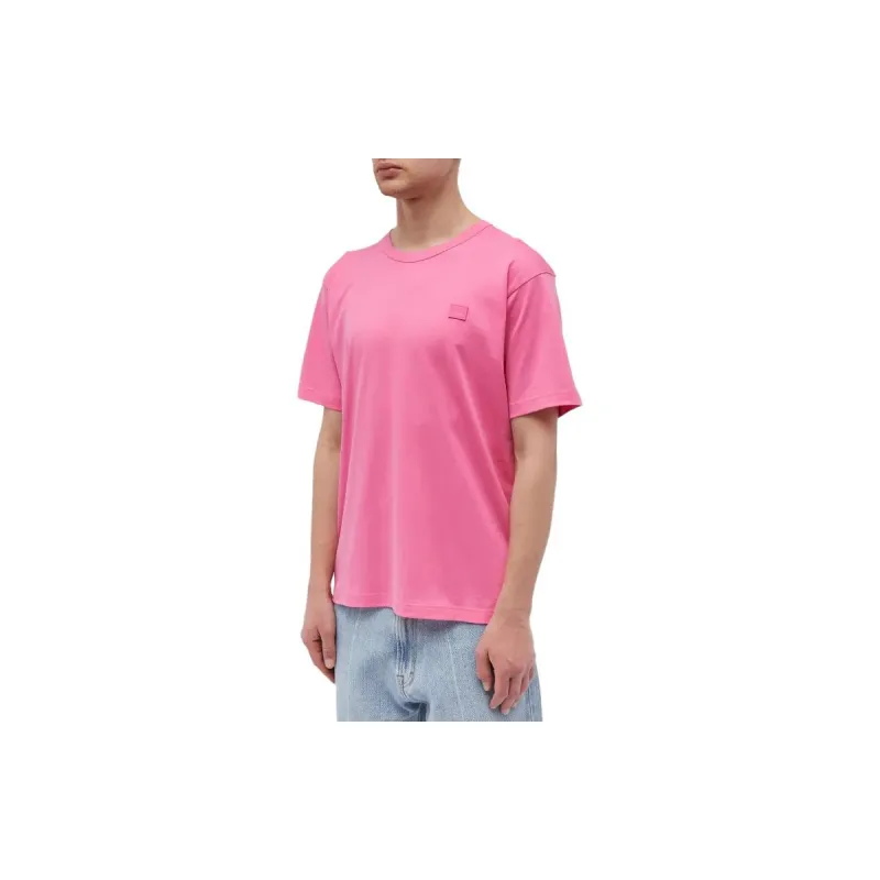 Acne Studios Face Logo Patch Crewneck T Shirt-3