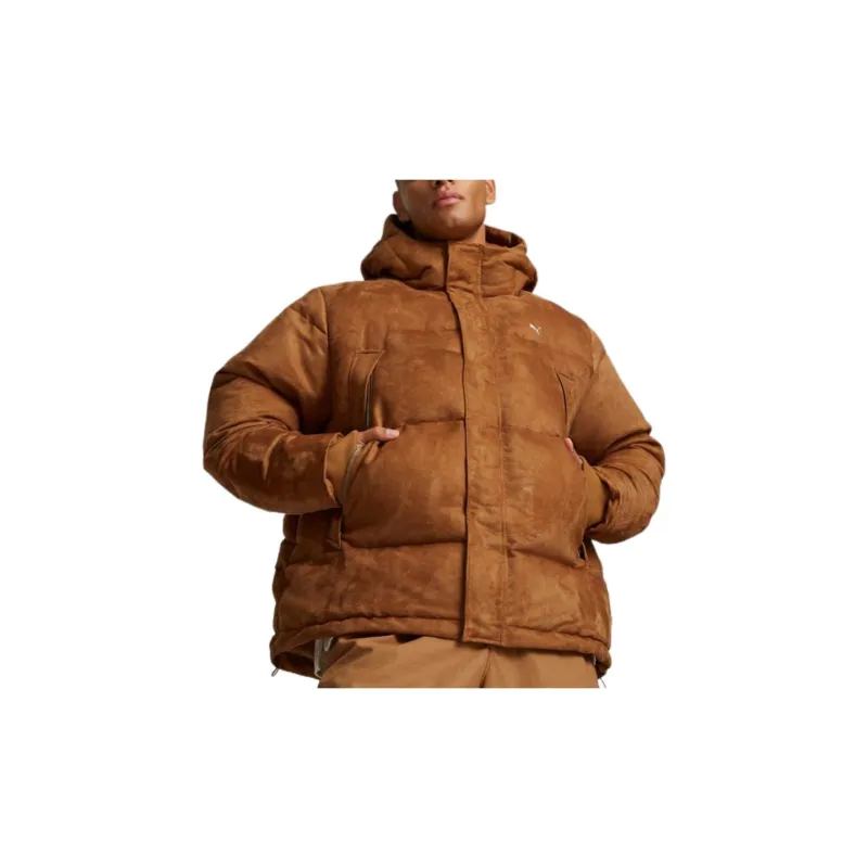 PUMA MMQ Down Jackets Unisex Earth Yellow-2