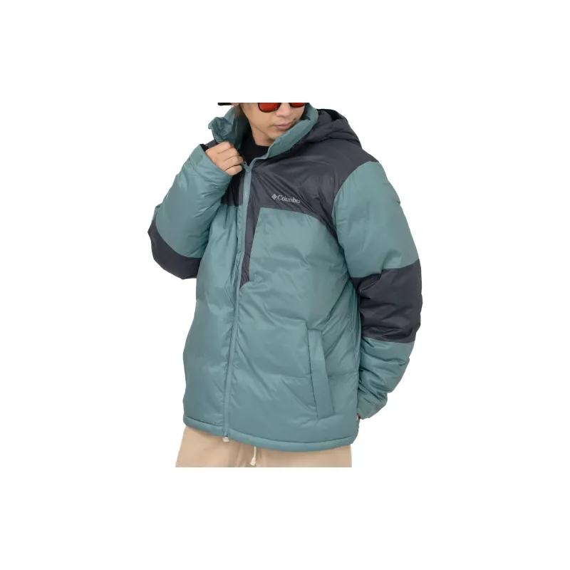 Columbia Omni Heat Down Jacket Men's Green-3