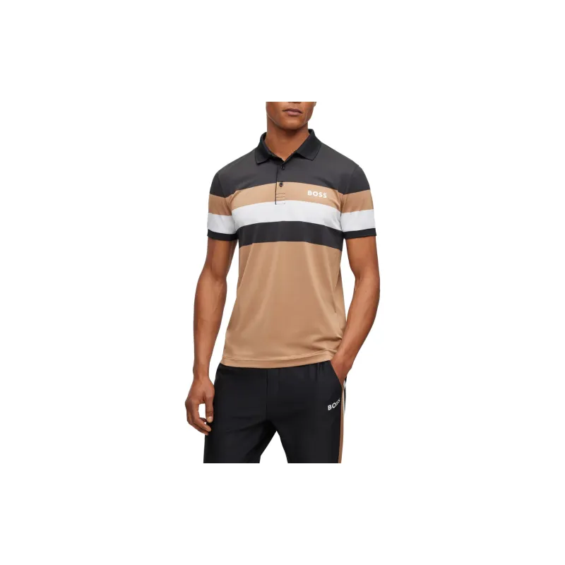 HUGO BOSS Polo Shirt Men's Brown-1