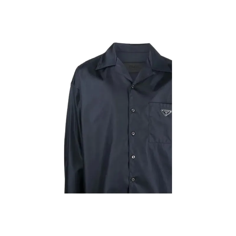 PRADA Shirts Men Black-3