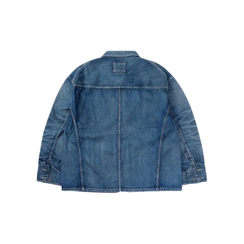MADNESS Denim Jacket Unisex Blue-1