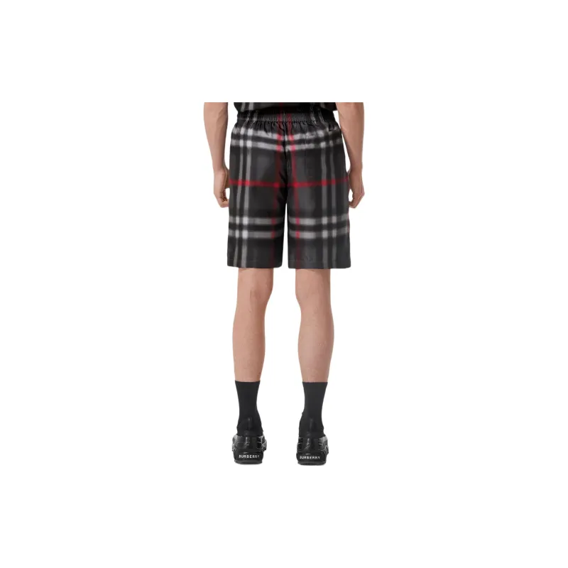 Burberry X Pop Trading Company FW22 Casual Shorts Men's Gray-2
