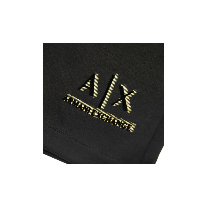 ARMANI EXCHANGEAE SS24 Casual Shorts Men's Black-4